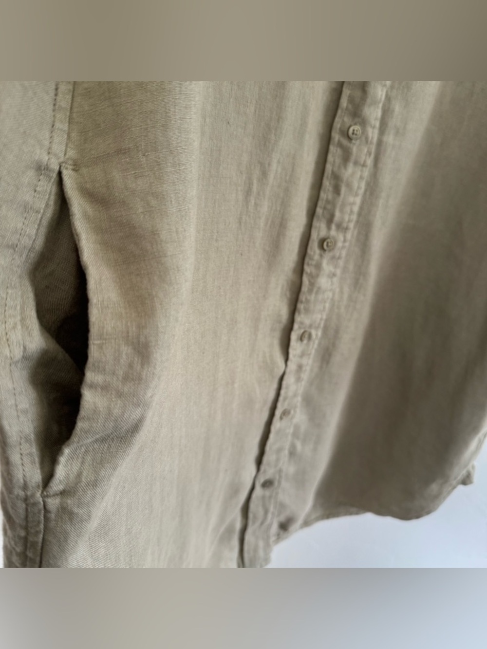 Quince 100% European Linen Shirt Dress - Picture 8 of 13